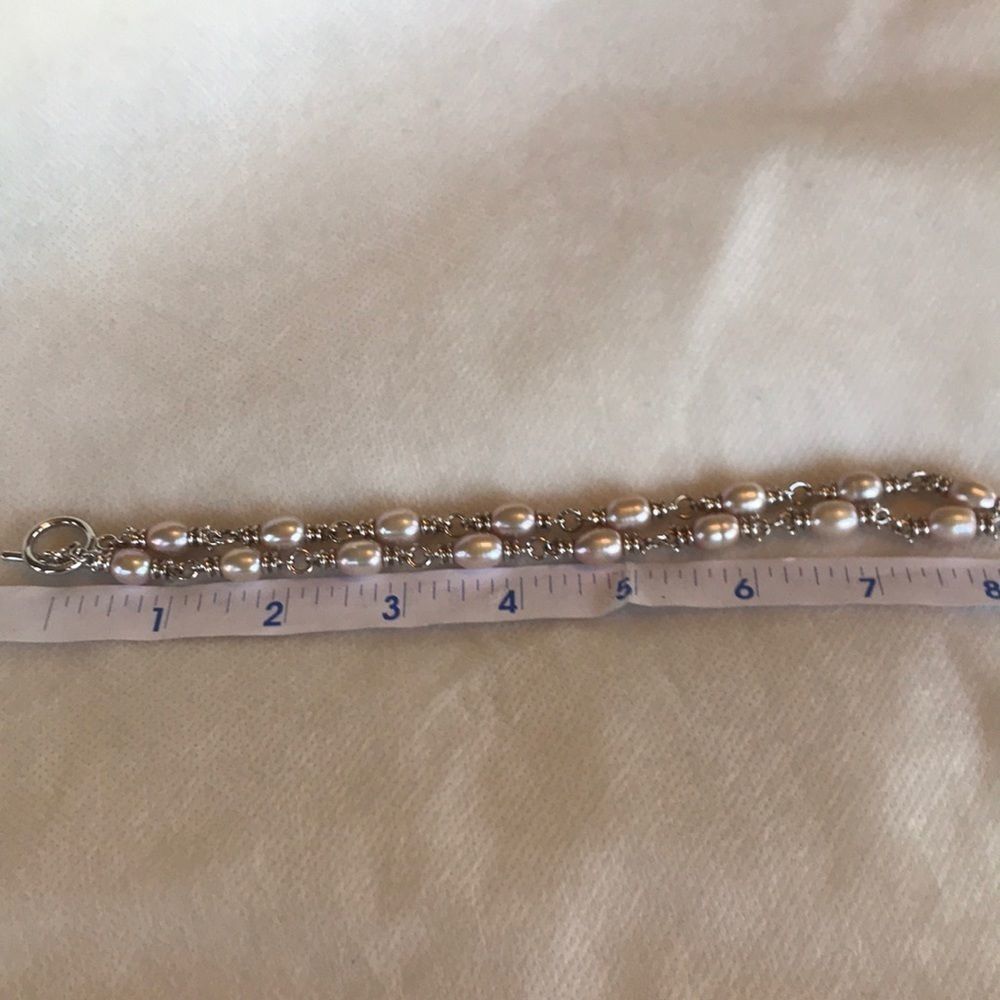 Honora White Iridescent Pearls in Sterling Silver!! - Picture 4 of 8